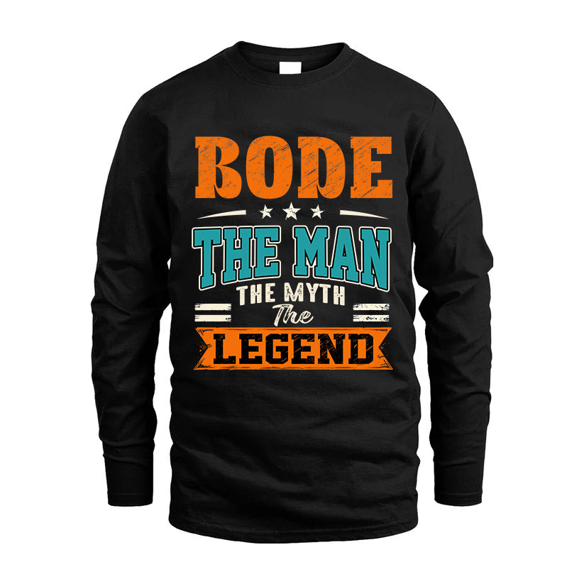 BODE HH F007 The Man The Myth The Legend Personalized Shirt – Gift for Men