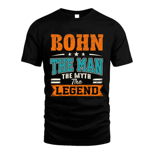 BOHN HH F007 The Man The Myth The Legend Personalized Shirt – Gift for Men