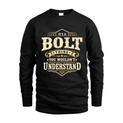 BOLT HH-F009–Personalized Name Quote Apparel “It’s an NAME Thing You Wouldn’t Understand”