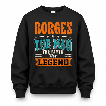 BORGES HH F007 The Man The Myth The Legend Personalized Shirt – Gift for Men