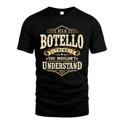 BOTELLO HH-F009–Personalized Name Quote Apparel “It’s an NAME Thing You Wouldn’t Understand”