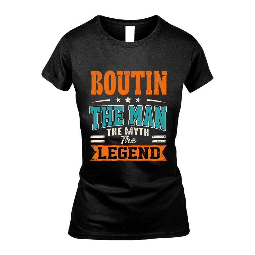 BOUTIN HH F007 The Man The Myth The Legend Personalized Shirt – Gift for Men