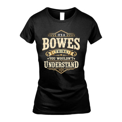 BOWES HH-F009–Personalized Name Quote Apparel “It’s an NAME Thing You Wouldn’t Understand”