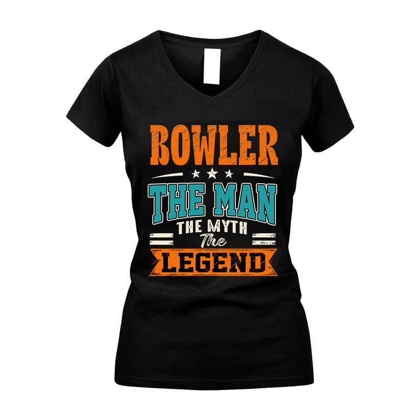 BOWLER HH F007 The Man The Myth The Legend Personalized Shirt – Gift for Men