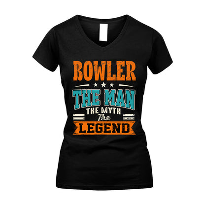 BOWLER HH F007 The Man The Myth The Legend Personalized Shirt – Gift for Men