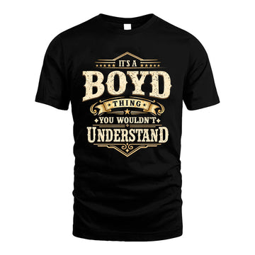 BOYD HH-F009–Personalized Name Quote Apparel “It’s an NAME Thing You Wouldn’t Understand”