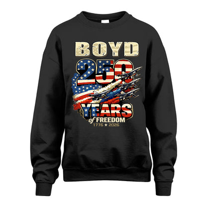 BOYD HH88-K250-105...250 Years Of Freedom 1776-2026