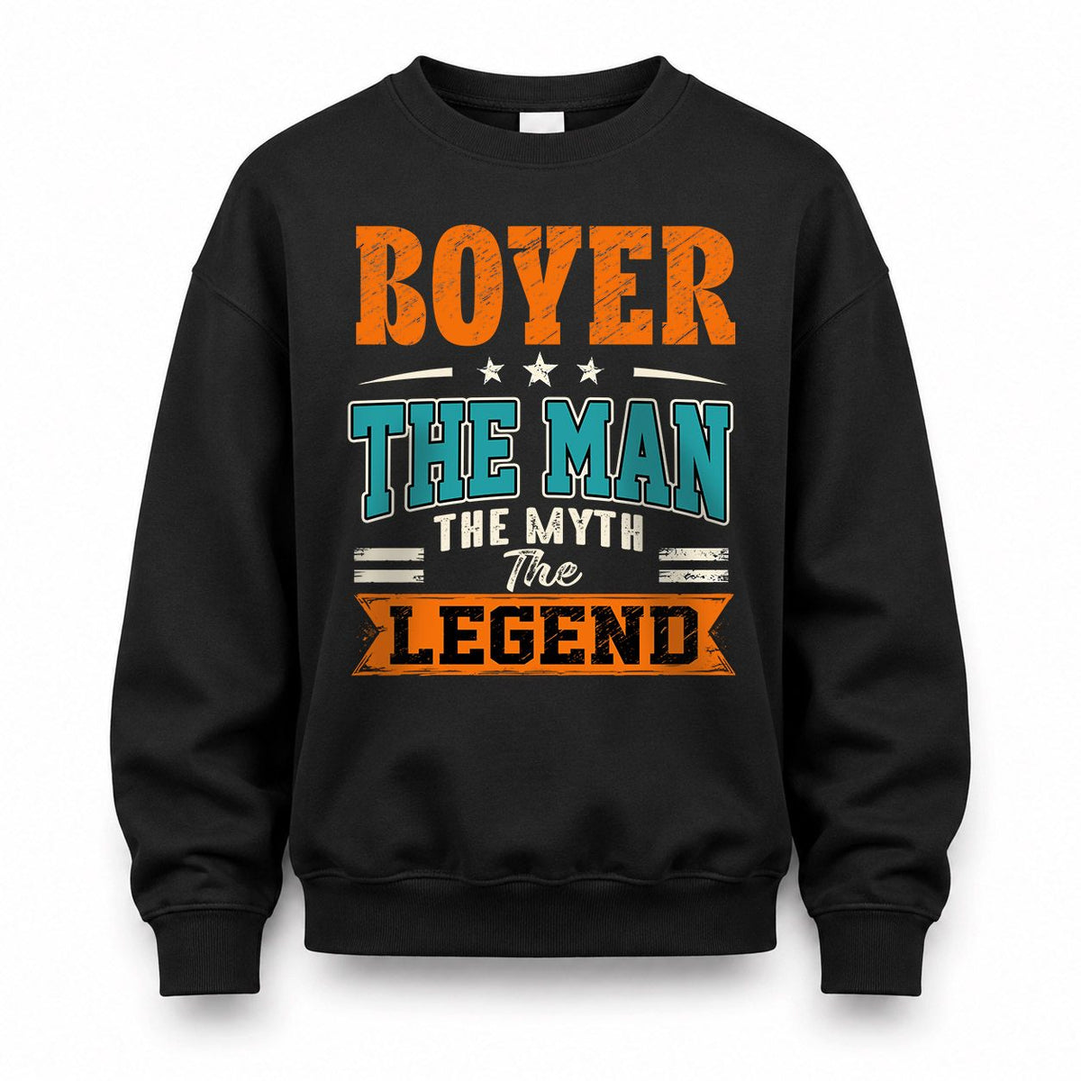 BOYER HH F007 The Man The Myth The Legend Personalized Shirt – Gift for Men