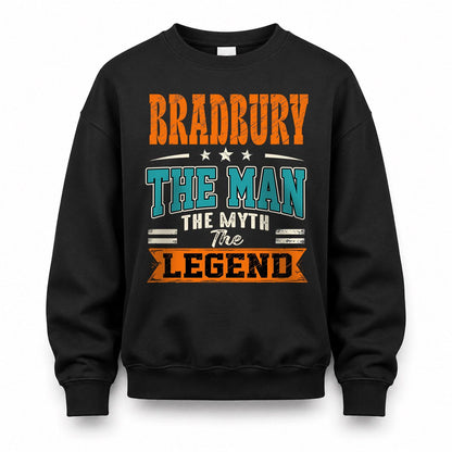 BRADBURY HH F007 The Man The Myth The Legend Personalized Shirt – Gift for Men