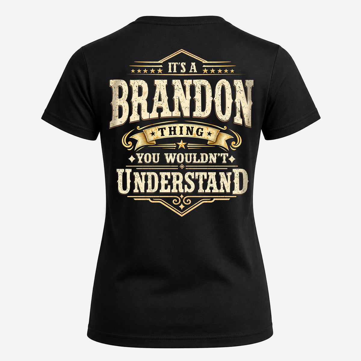 BRANDON HH-F003–Personalized Name Quote Apparel “It’s an NAME Thing You Wouldn’t Understand”