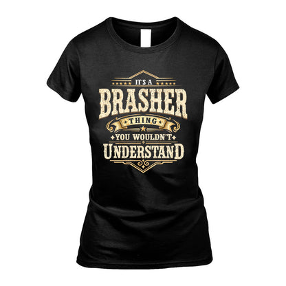 BRASHER HH-F009–Personalized Name Quote Apparel “It’s an NAME Thing You Wouldn’t Understand”