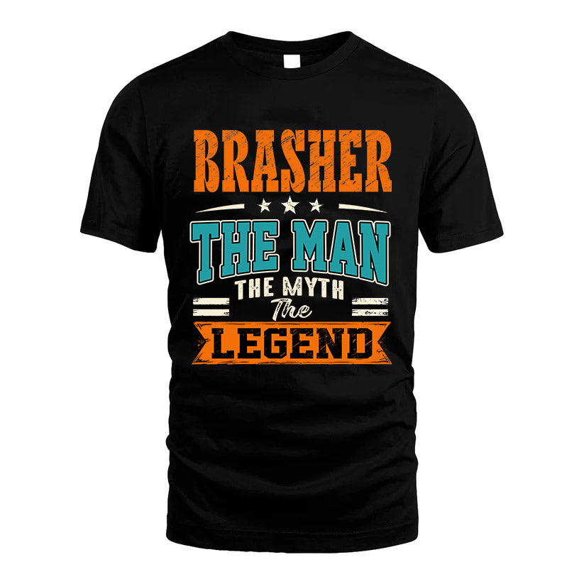 BRASHER HH F007 The Man The Myth The Legend Personalized Shirt – Gift for Men
