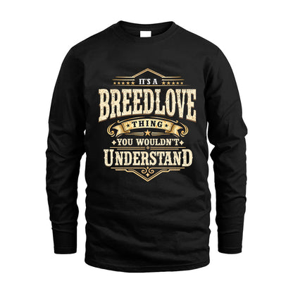 BREEDLOVE HH-F009–Personalized Name Quote Apparel “It’s an NAME Thing You Wouldn’t Understand”