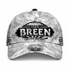 BREEN TC01 HH79 Team Your Name Hat, Personalized Camo Baseball Cap, Custom Family Gift, Gift for Him Her