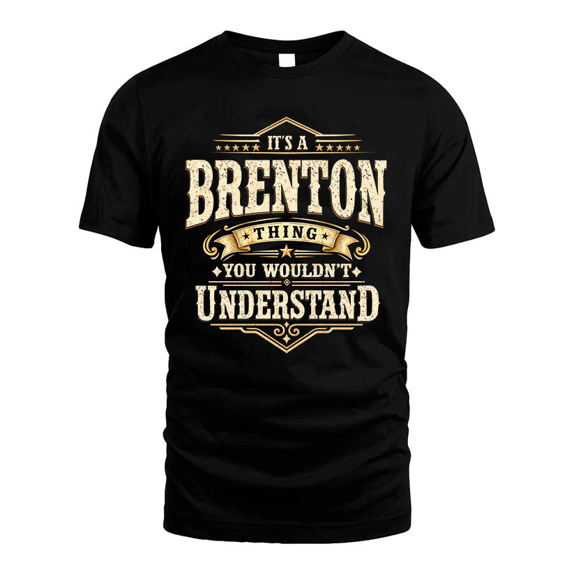 BRENTON HH-F009–Personalized Name Quote Apparel “It’s an NAME Thing You Wouldn’t Understand”