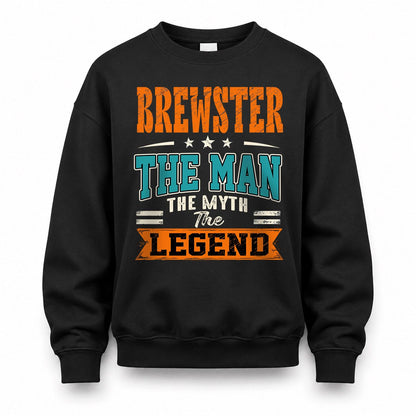 BREWSTER HH F007 The Man The Myth The Legend Personalized Shirt – Gift for Men