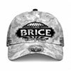 BRICE TC01 HH79 Team Your Name Hat, Personalized Camo Baseball Cap, Custom Family Gift, Gift for Him Her