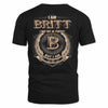 BRITT 2K-101–Personalized Name Quote Apparel “I Am NAME May Not Be Perfect But I Am Limited Edition”
