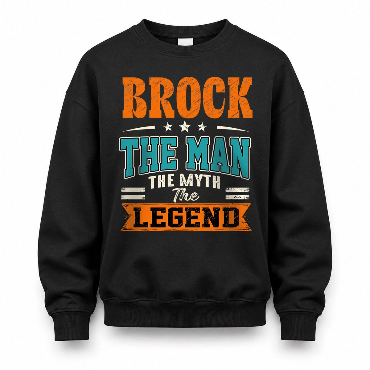 BROCK HH F007 The Man The Myth The Legend Personalized Shirt – Gift for Men