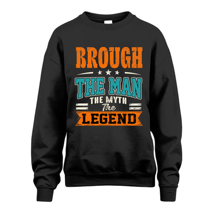 BROUGH HH F007 The Man The Myth The Legend Personalized Shirt – Gift for Men