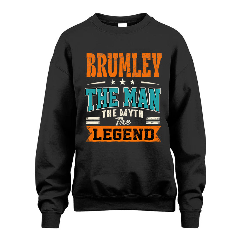BRUMLEY HH F007 The Man The Myth The Legend Personalized Shirt – Gift for Men