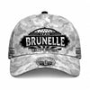 BRUNELLE TC01 HH79 Team Your Name Hat, Personalized Camo Baseball Cap, Custom Family Gift, Gift for Him Her