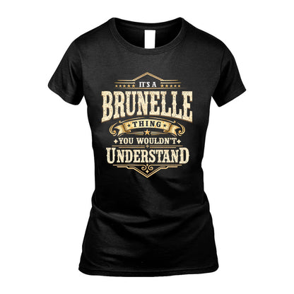 BRUNELLE HH-F009–Personalized Name Quote Apparel “It’s an NAME Thing You Wouldn’t Understand”