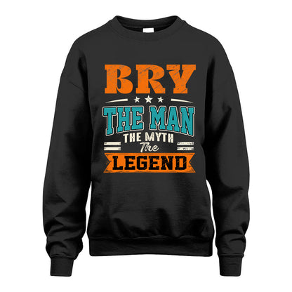 BRY HH F007 The Man The Myth The Legend Personalized Shirt – Gift for Men
