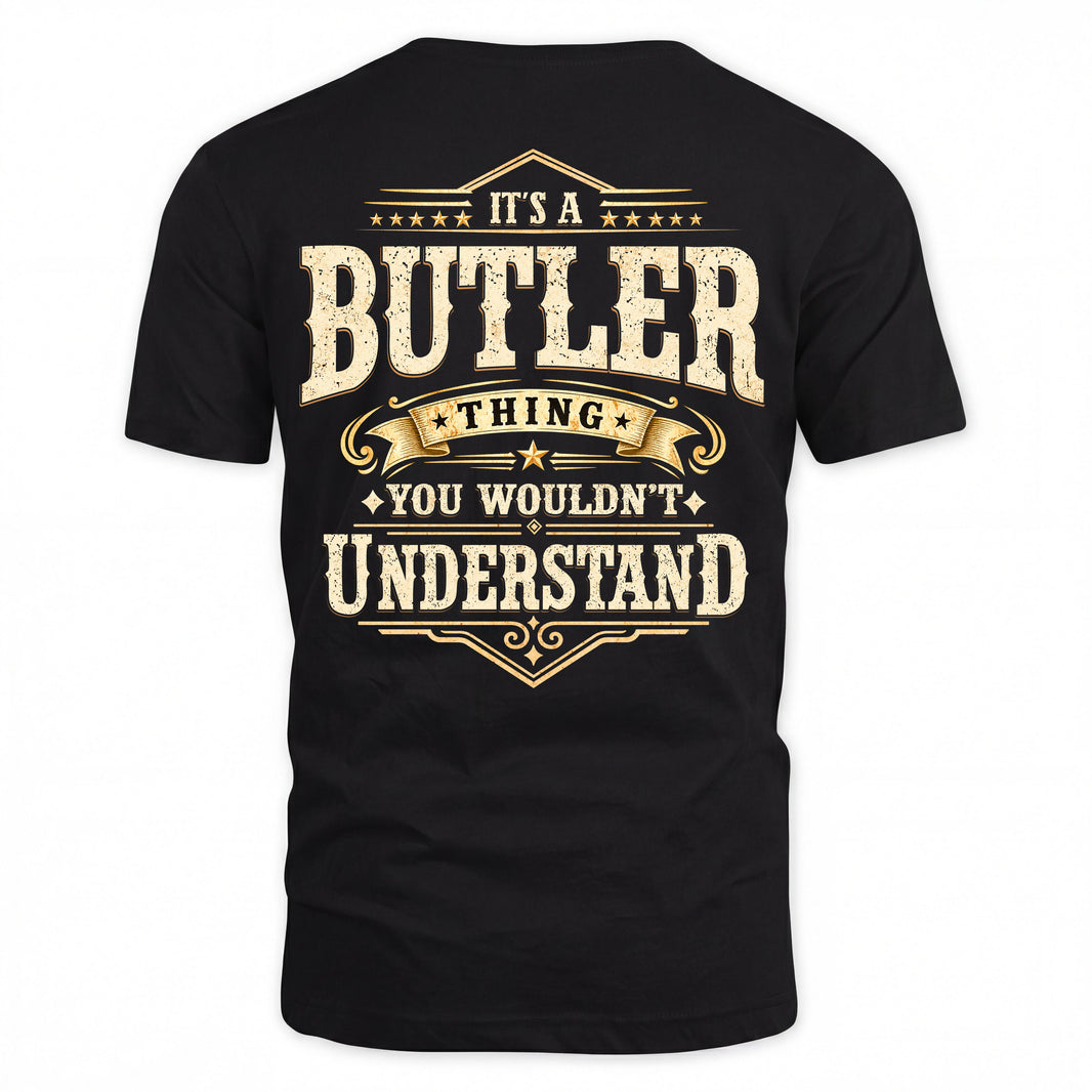 BUTLER HH-F003–Personalized Name Quote Apparel “It’s an NAME Thing You Wouldn’t Understand”