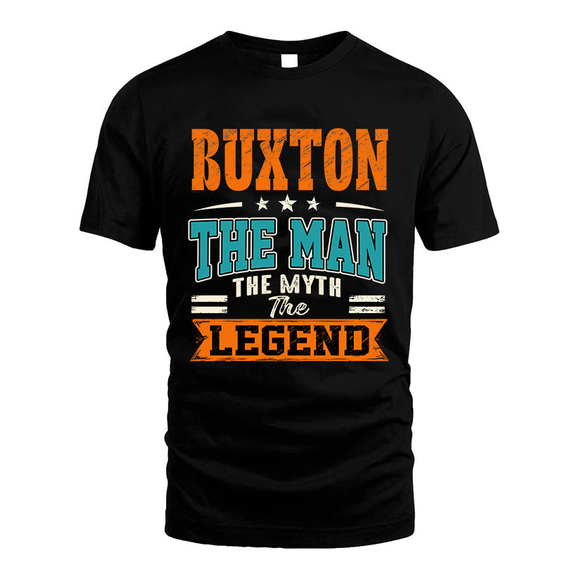 BUXTON HH F007 The Man The Myth The Legend Personalized Shirt – Gift for Men