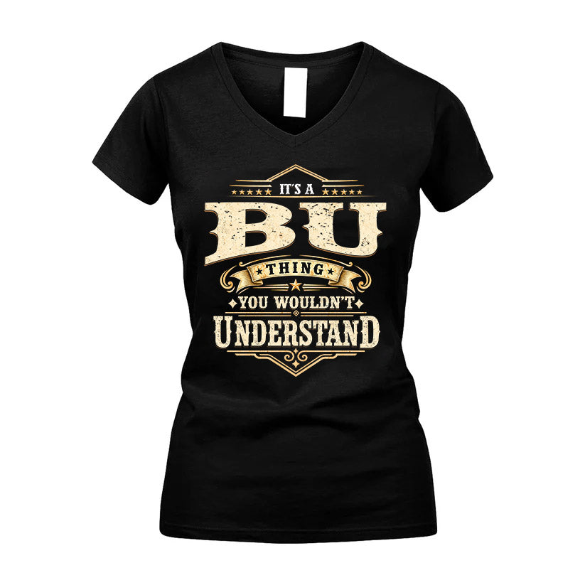 BU HH-F009–Personalized Name Quote Apparel “It’s an NAME Thing You Wouldn’t Understand”