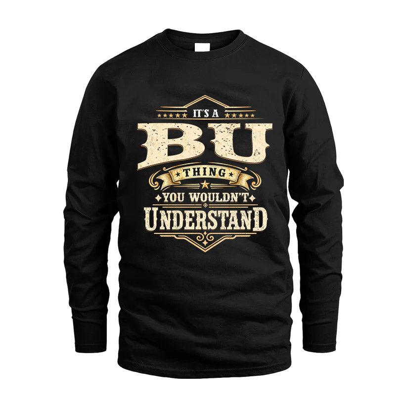 BU HH-F009–Personalized Name Quote Apparel “It’s an NAME Thing You Wouldn’t Understand”
