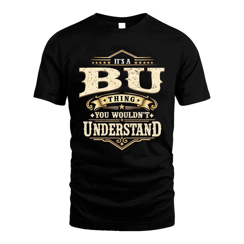 BU HH-F009–Personalized Name Quote Apparel “It’s an NAME Thing You Wouldn’t Understand”