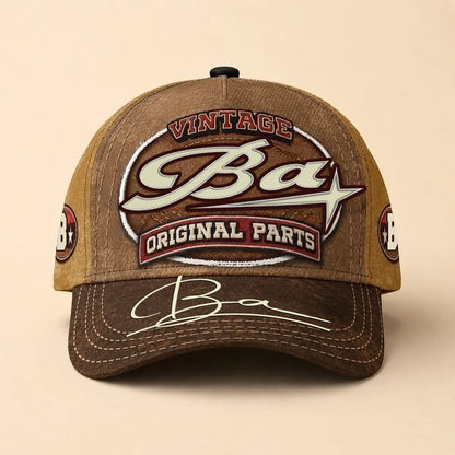 BA TC02 HH79  Personalized Name Baseball Cap, Vintage Retro Hat, Custom Gift for Him & Her