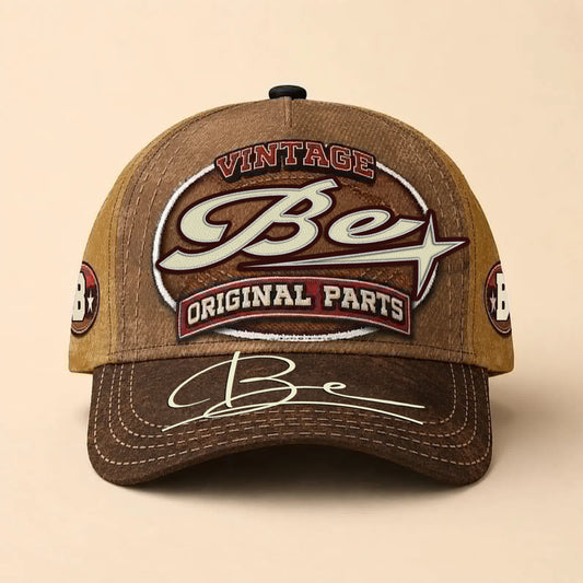 BE TC02 HH79  Personalized Name Baseball Cap, Vintage Retro Hat, Custom Gift for Him & Her