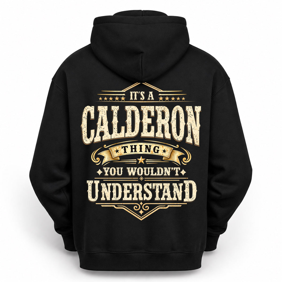 CALDERON HH-F003–Personalized Name Quote Apparel “It’s an NAME Thing You Wouldn’t Understand”