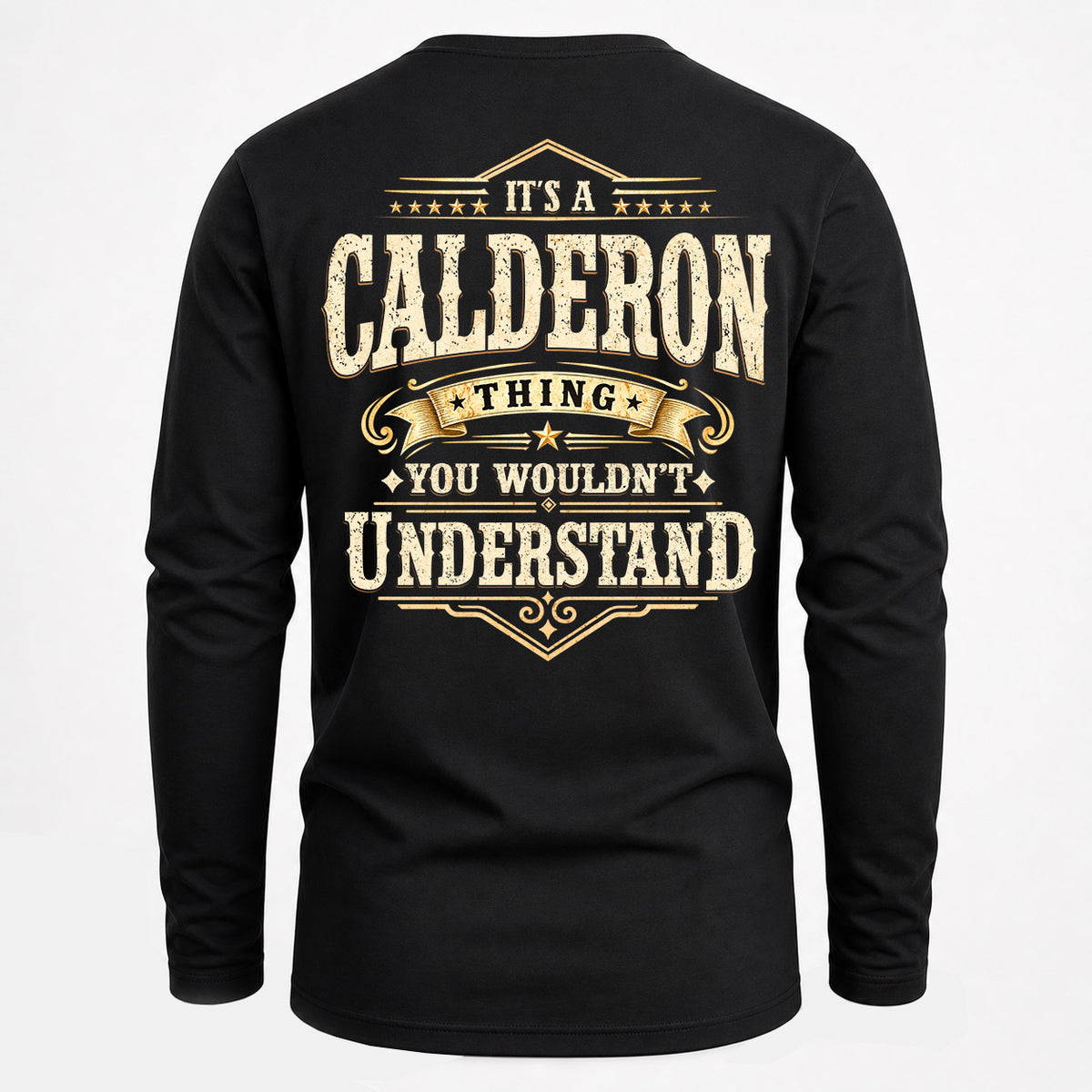CALDERON HH-F003–Personalized Name Quote Apparel “It’s an NAME Thing You Wouldn’t Understand”