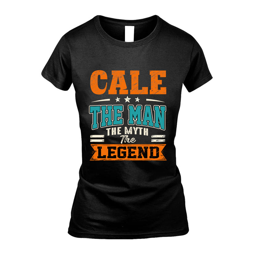 CALE HH F007 The Man The Myth The Legend Personalized Shirt – Gift for Men