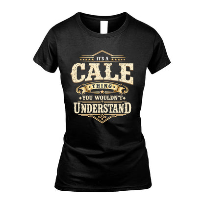 CALE HH-F009–Personalized Name Quote Apparel “It’s an NAME Thing You Wouldn’t Understand”