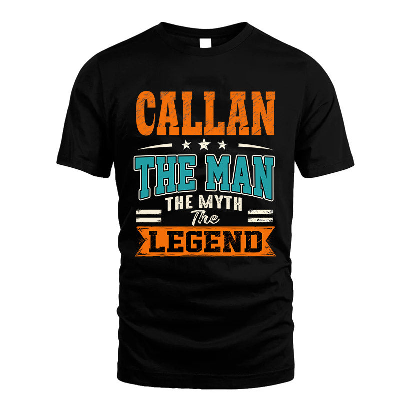 CALLAN HH F007 The Man The Myth The Legend Personalized Shirt – Gift for Men