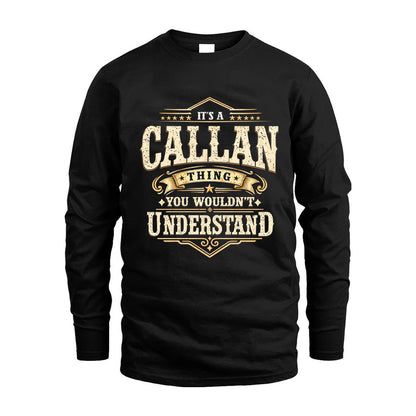 CALLAN HH-F009–Personalized Name Quote Apparel “It’s an NAME Thing You Wouldn’t Understand”