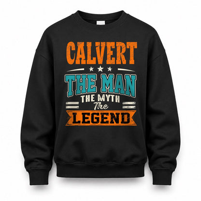 CALVERT HH F007 The Man The Myth The Legend Personalized Shirt – Gift for Men