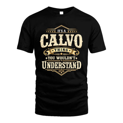 CALVO HH-F009–Personalized Name Quote Apparel “It’s an NAME Thing You Wouldn’t Understand”