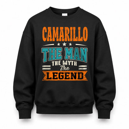 CAMARILLO HH F007 The Man The Myth The Legend Personalized Shirt – Gift for Men