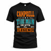 CAMPBELL HH F007 The Man The Myth The Legend Personalized Shirt – Gift for Men