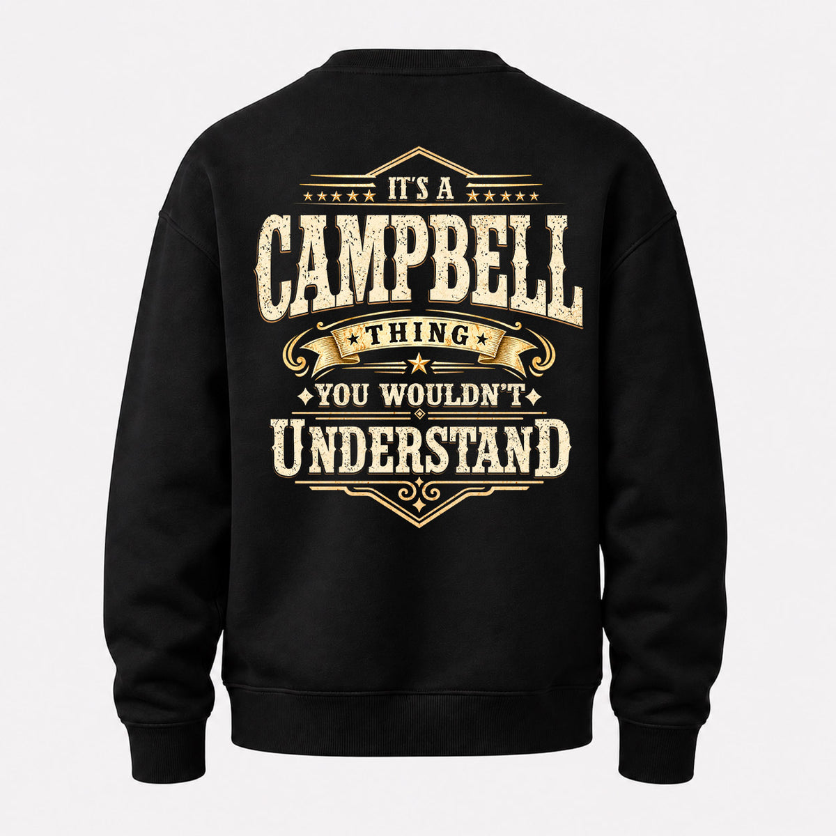 CAMPBELL HH-F003–Personalized Name Quote Apparel “It’s an NAME Thing You Wouldn’t Understand”