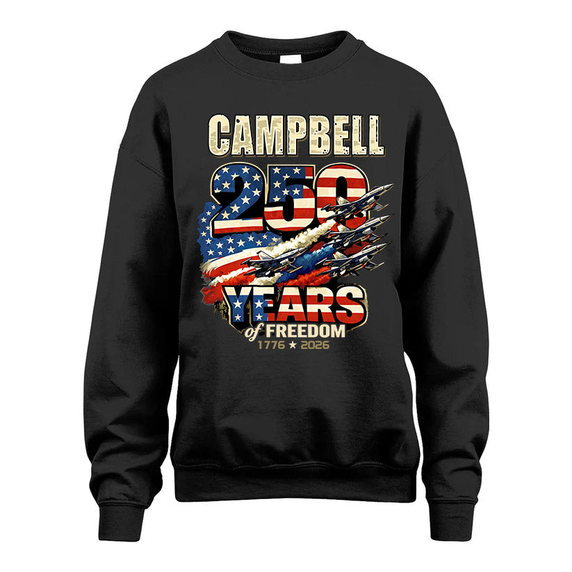 CAMPBELL HH88-K250-105...250 Years Of Freedom 1776-2026