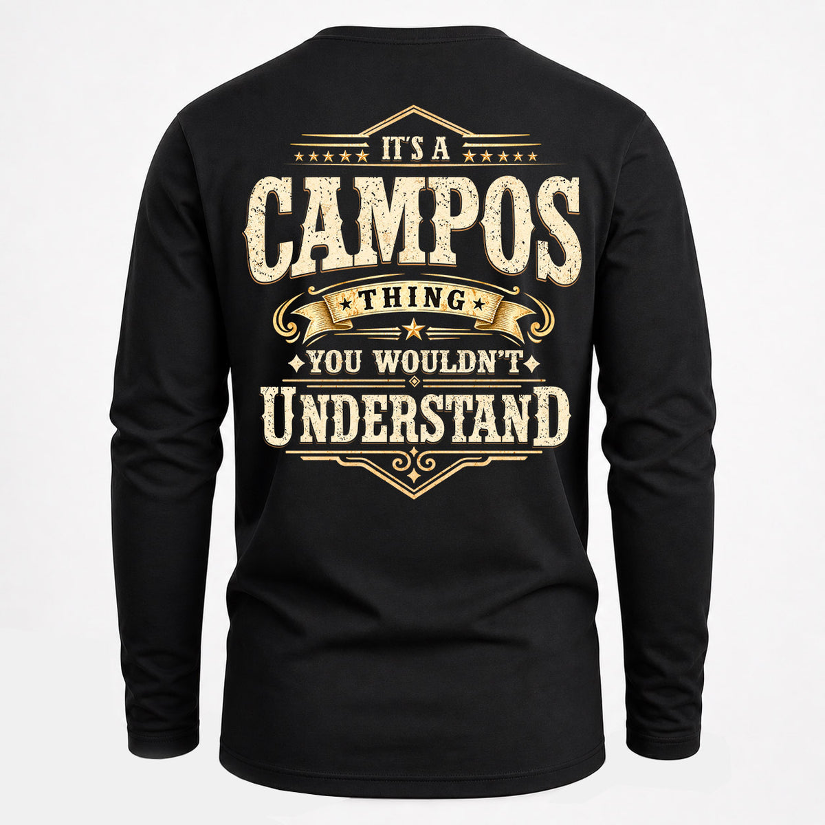 CAMPOS HH-F003–Personalized Name Quote Apparel “It’s an NAME Thing You Wouldn’t Understand”