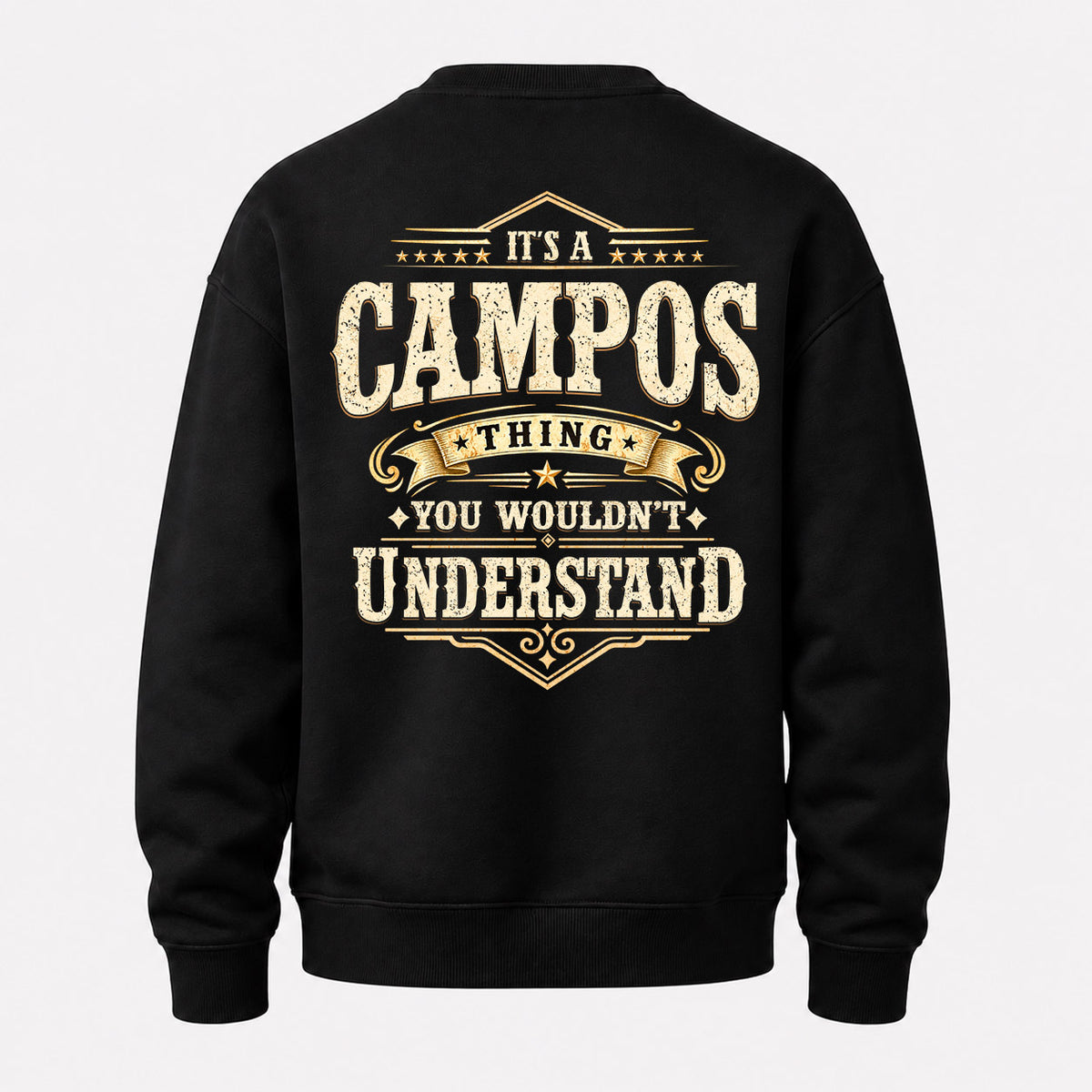 CAMPOS HH-F003–Personalized Name Quote Apparel “It’s an NAME Thing You Wouldn’t Understand”