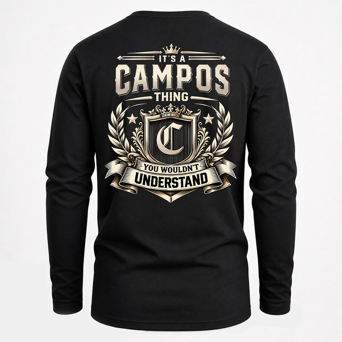 CAMPOS HH-F006 Thing Personalized Name T Shirt – You Wouldn’t Understand
